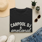 Carpool Dj & Emotional Support Human T-Shirt