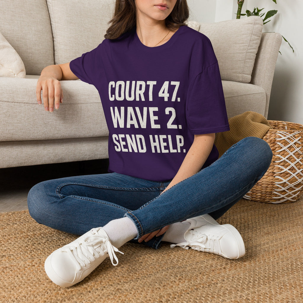 Court 47. Wave 2. Send Help T-Shirt