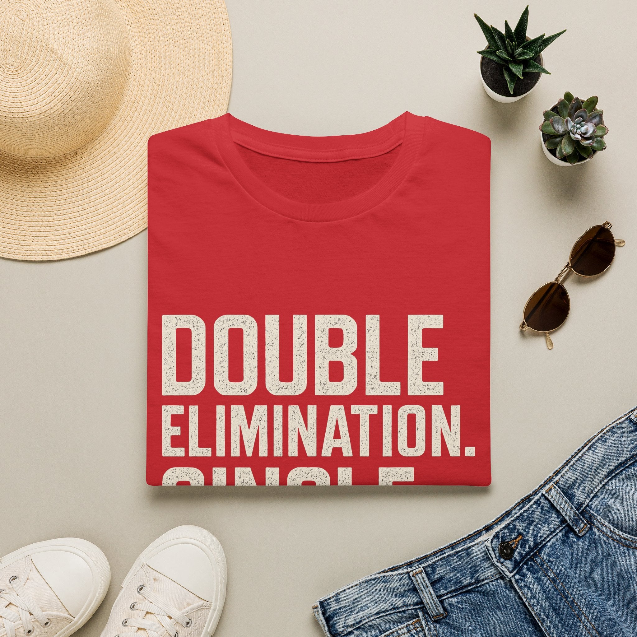 Double Elimination. Single Coffee T-Shirt