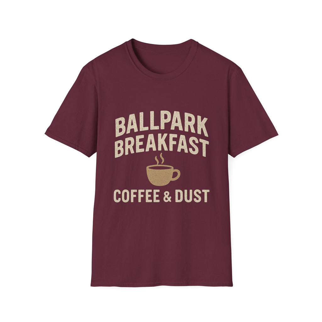 Ballpark Breakfast: Coffee & Dust T-Shirt
