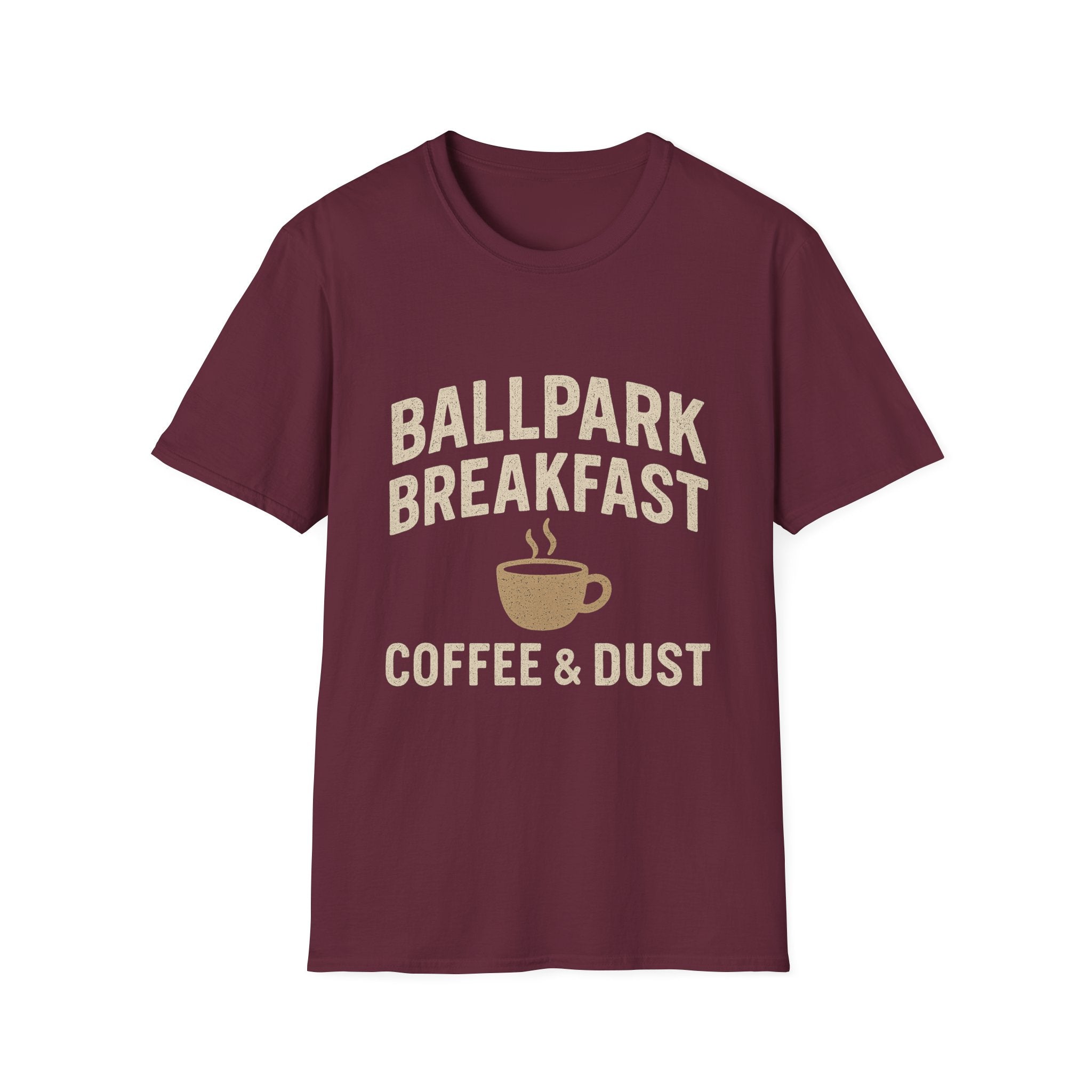 Ballpark Breakfast: Coffee & Dust T-Shirt