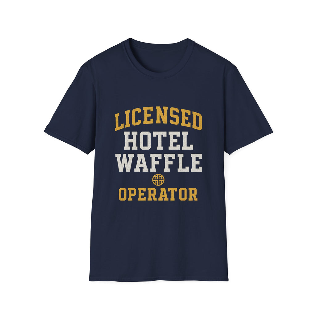 Licensed Hotel Waffle Operator T-Shirt