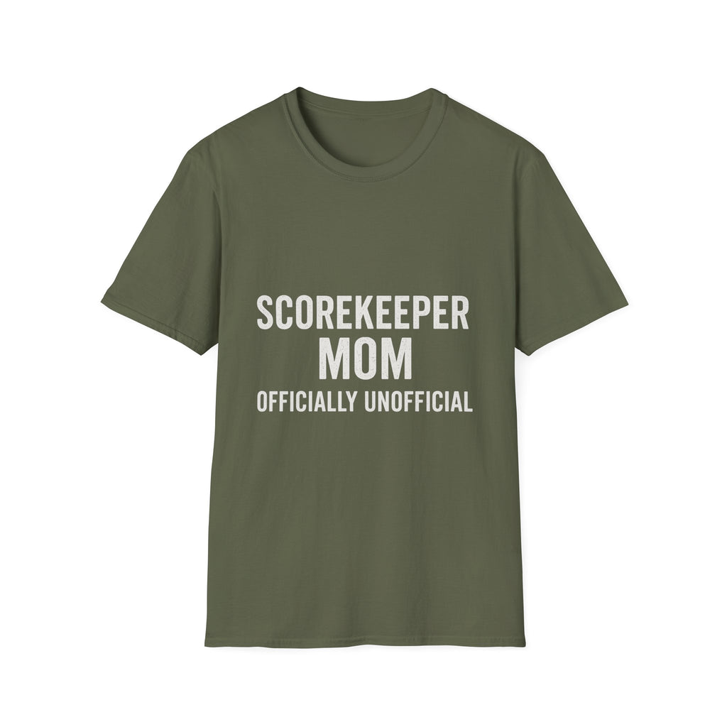 Scorekeeper Mom: Officially Unofficial T-Shirt