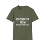 Scorekeeper Mom: Officially Unofficial T-Shirt