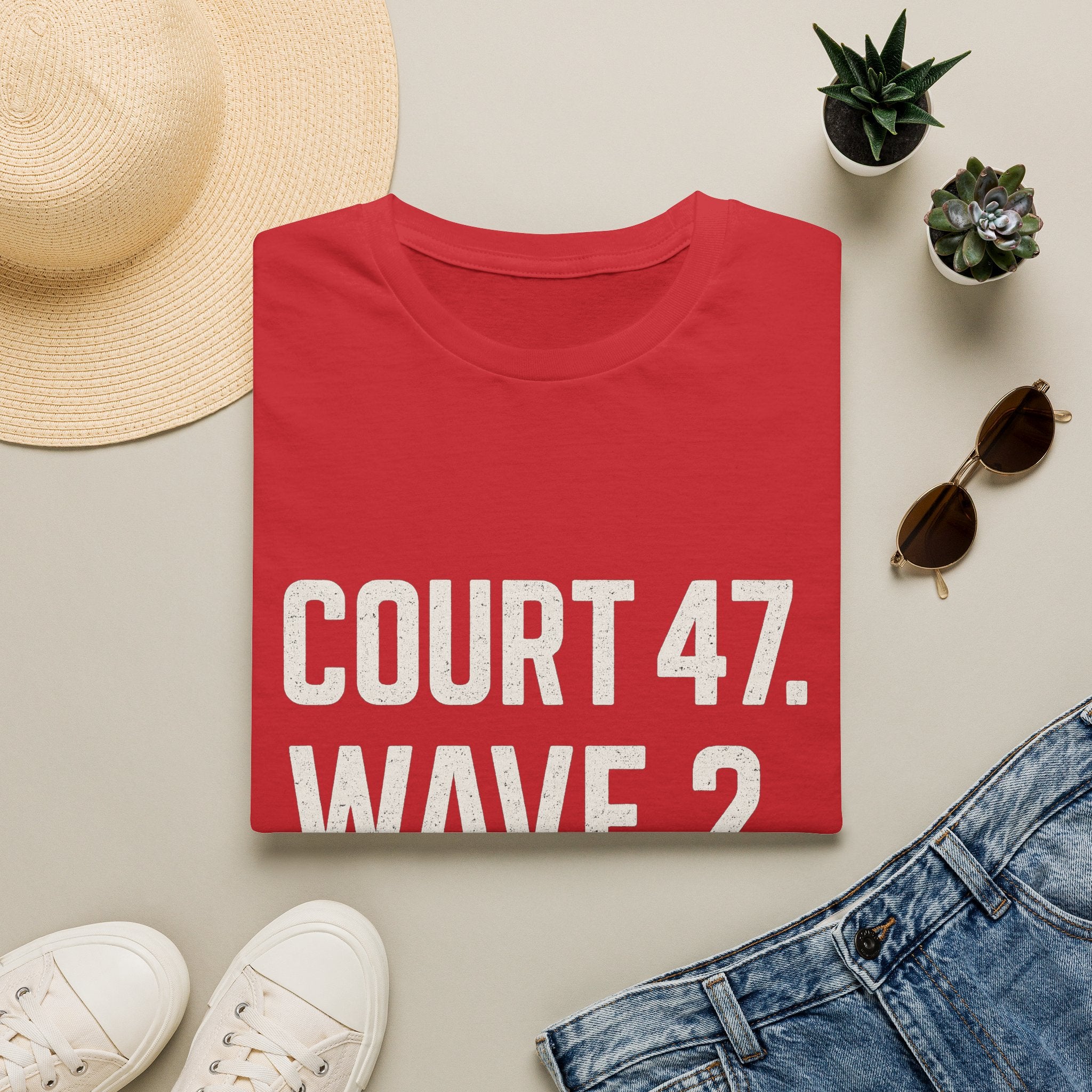 Court 47. Wave 2. Send Help T-Shirt