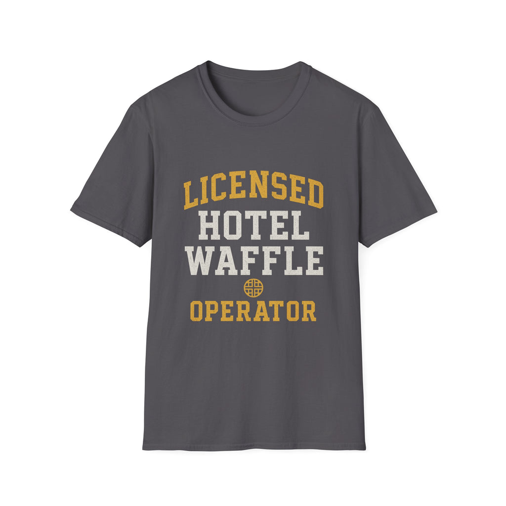 Licensed Hotel Waffle Operator T-Shirt