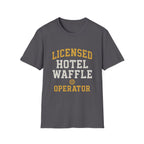Licensed Hotel Waffle Operator T-Shirt