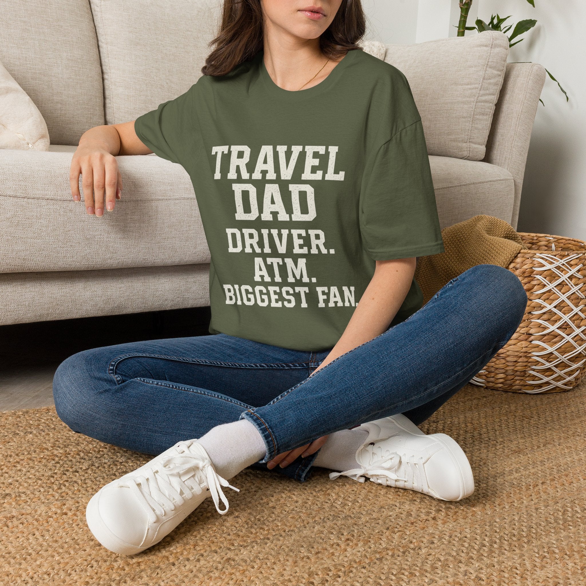 Travel Dad: Driver. Atm. Biggest Fan T-Shirt