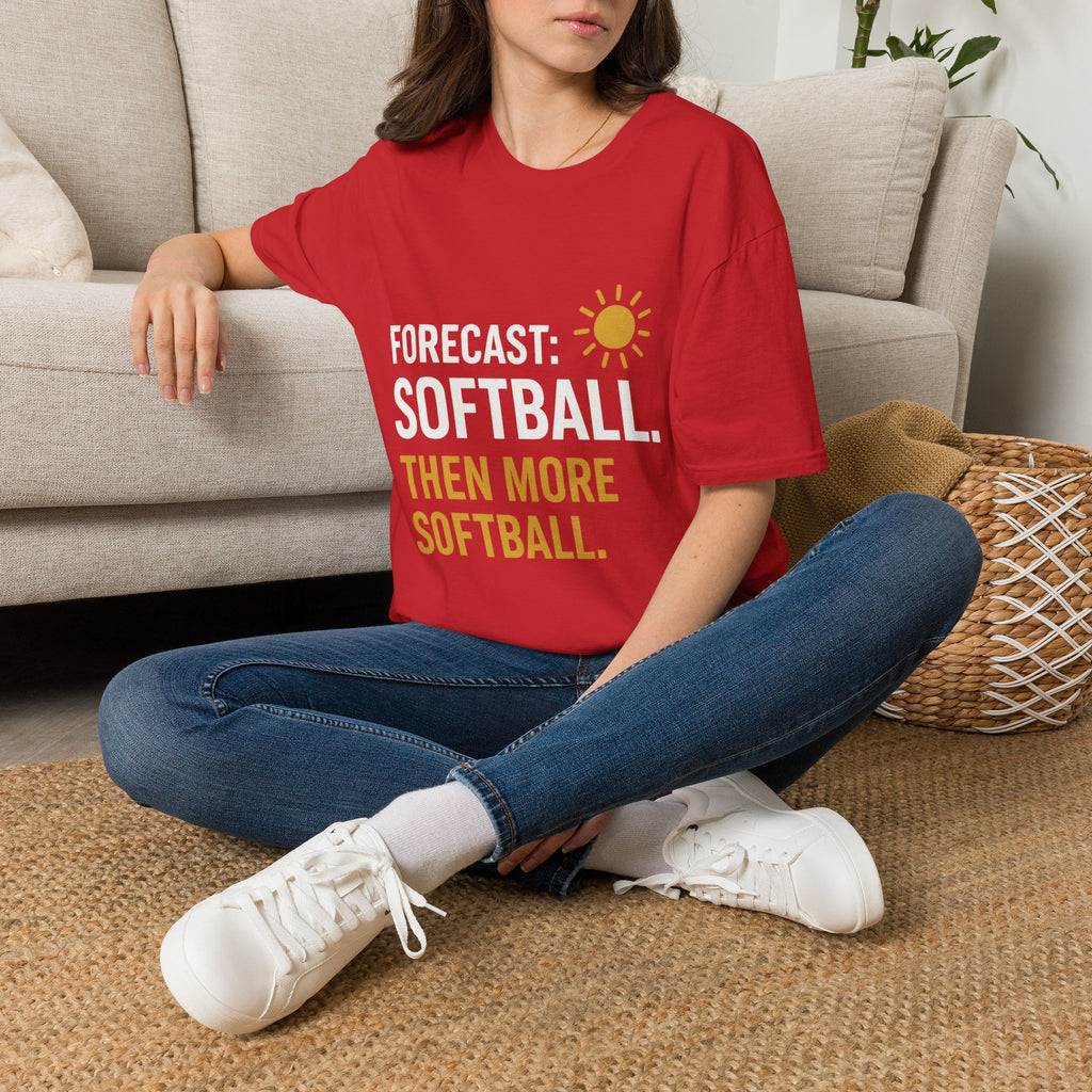 Forecast: Softball. Then More Softball T-Shirt