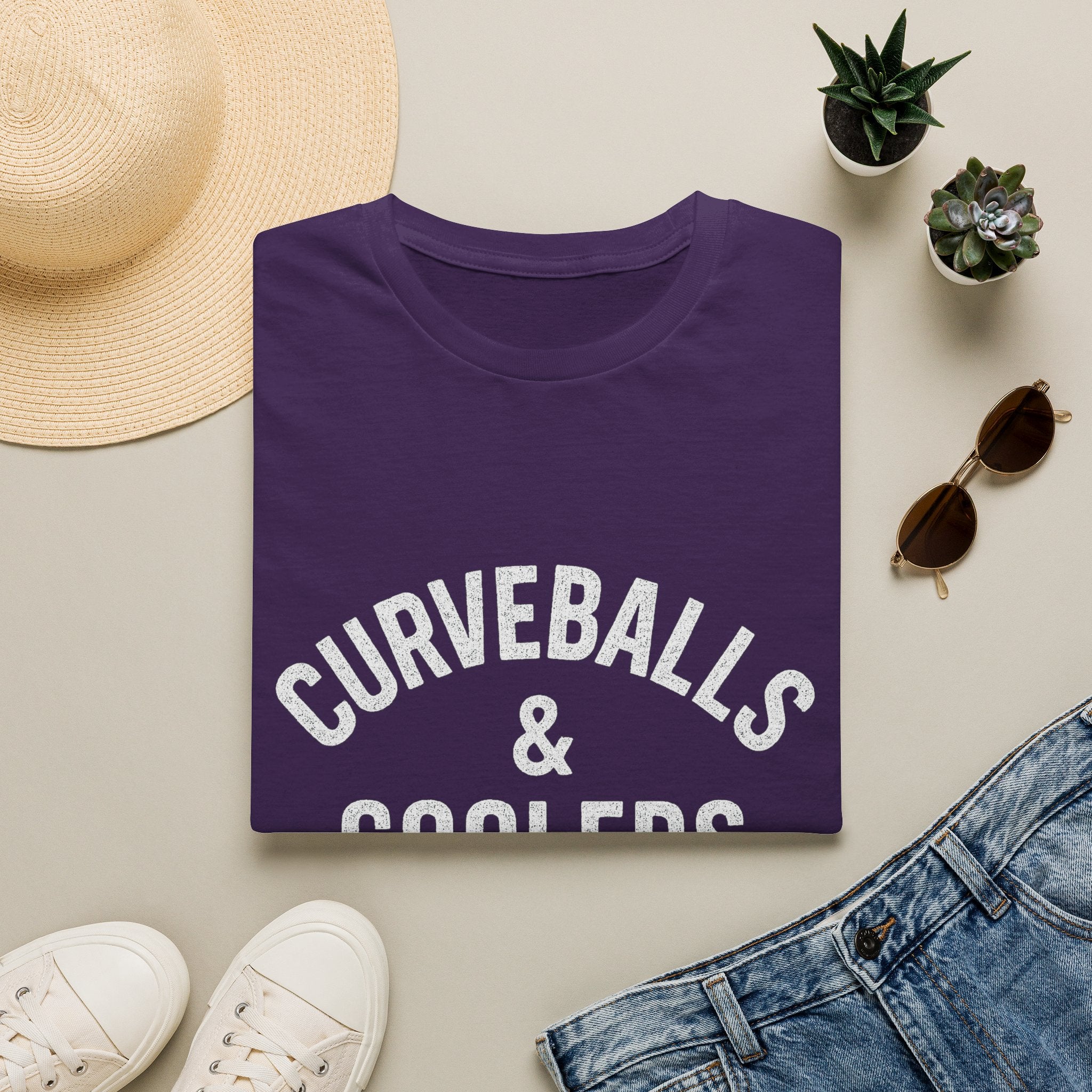 Curveballs & Coolers T-Shirt