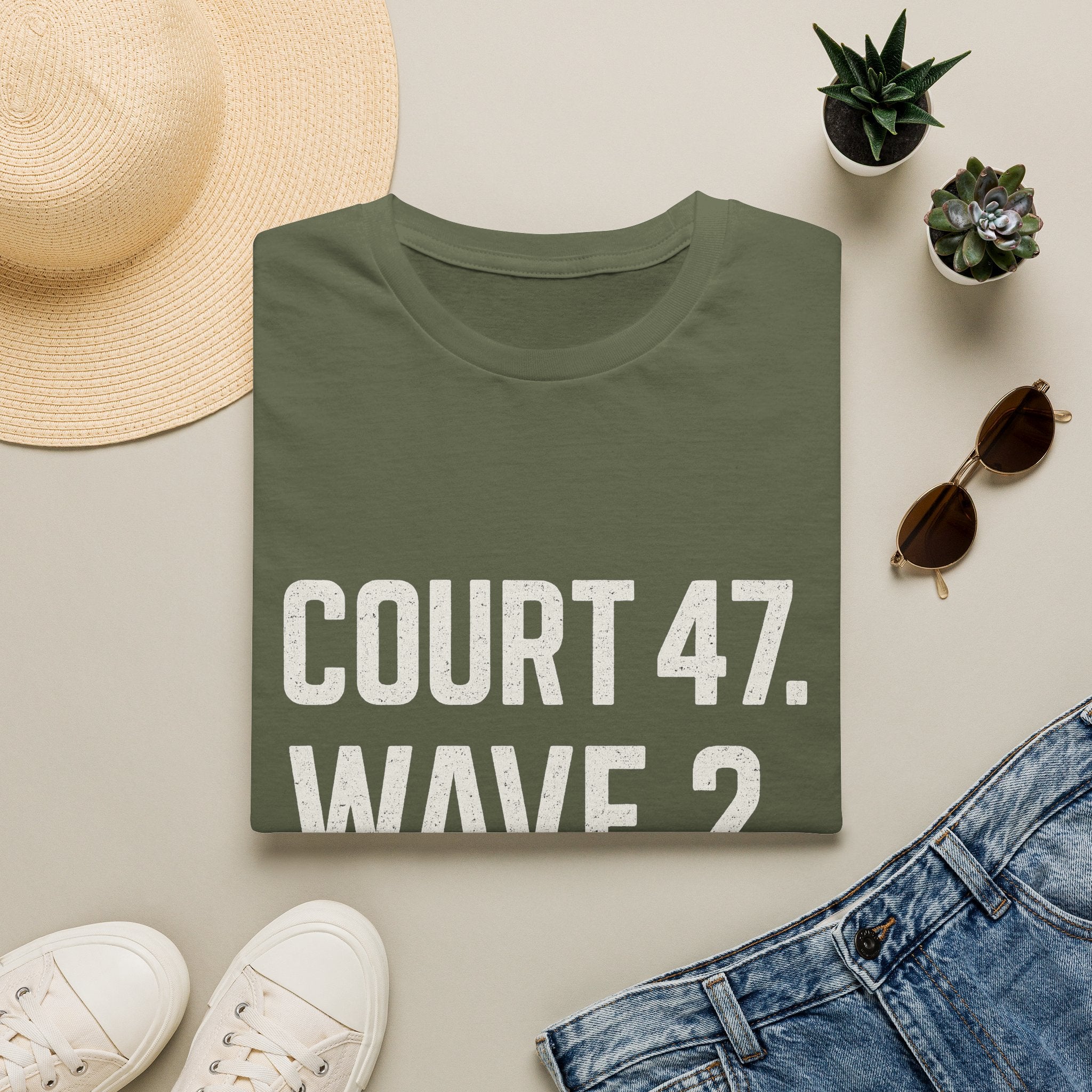 Court 47. Wave 2. Send Help T-Shirt