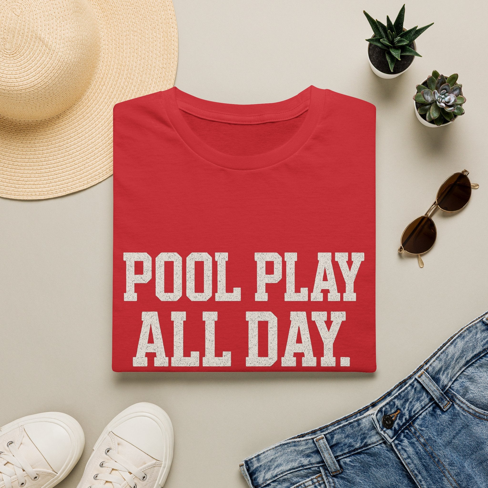 Pool Play All Day T-Shirt