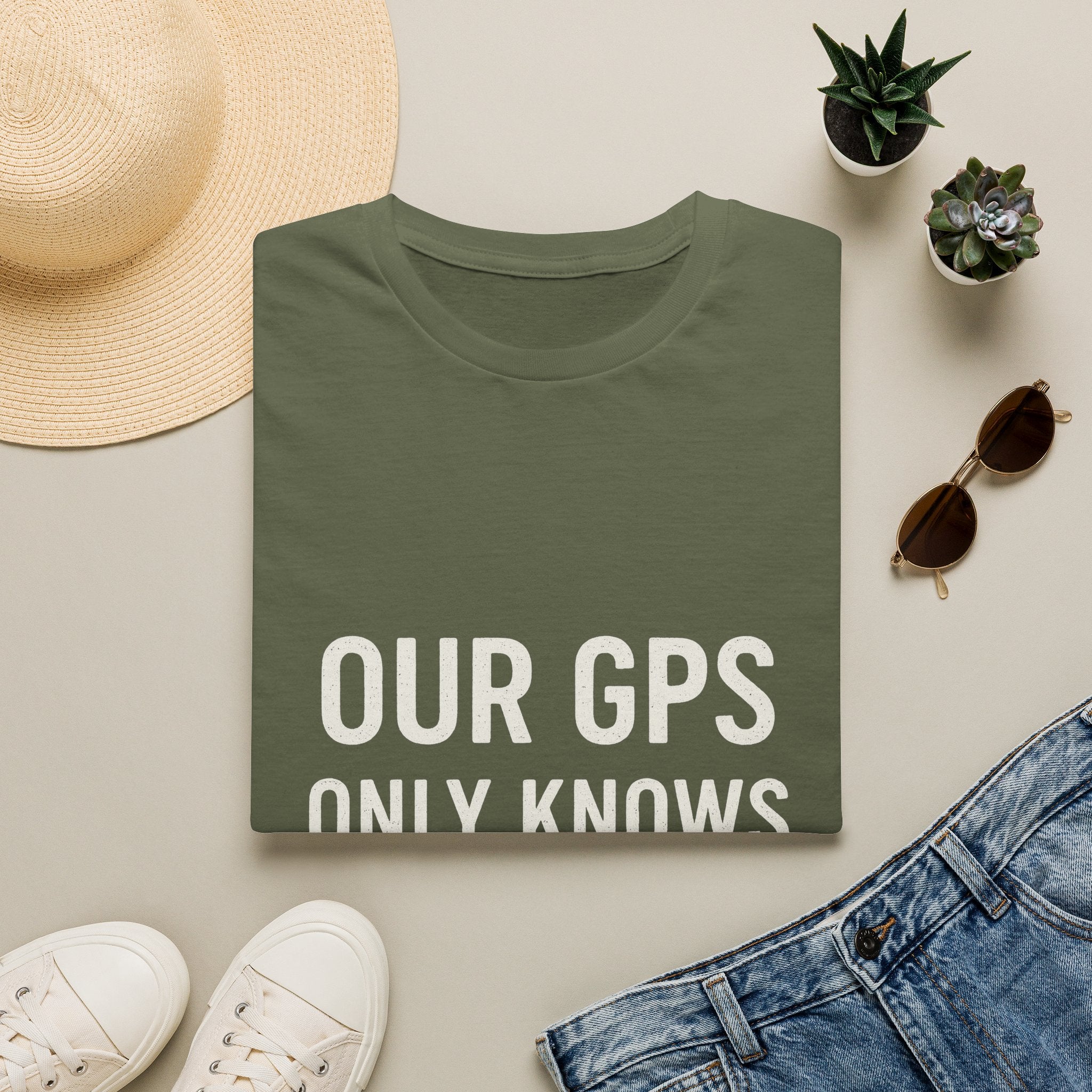 Our Gps Only Knows Ballparks T-Shirt