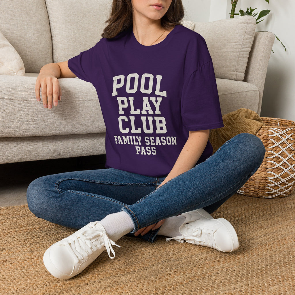 Pool Play Club: Family Season Pass T-Shirt