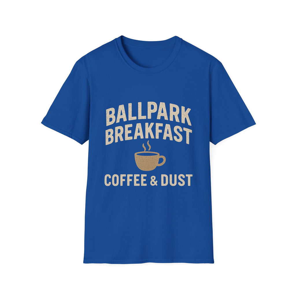 Ballpark Breakfast: Coffee & Dust T-Shirt