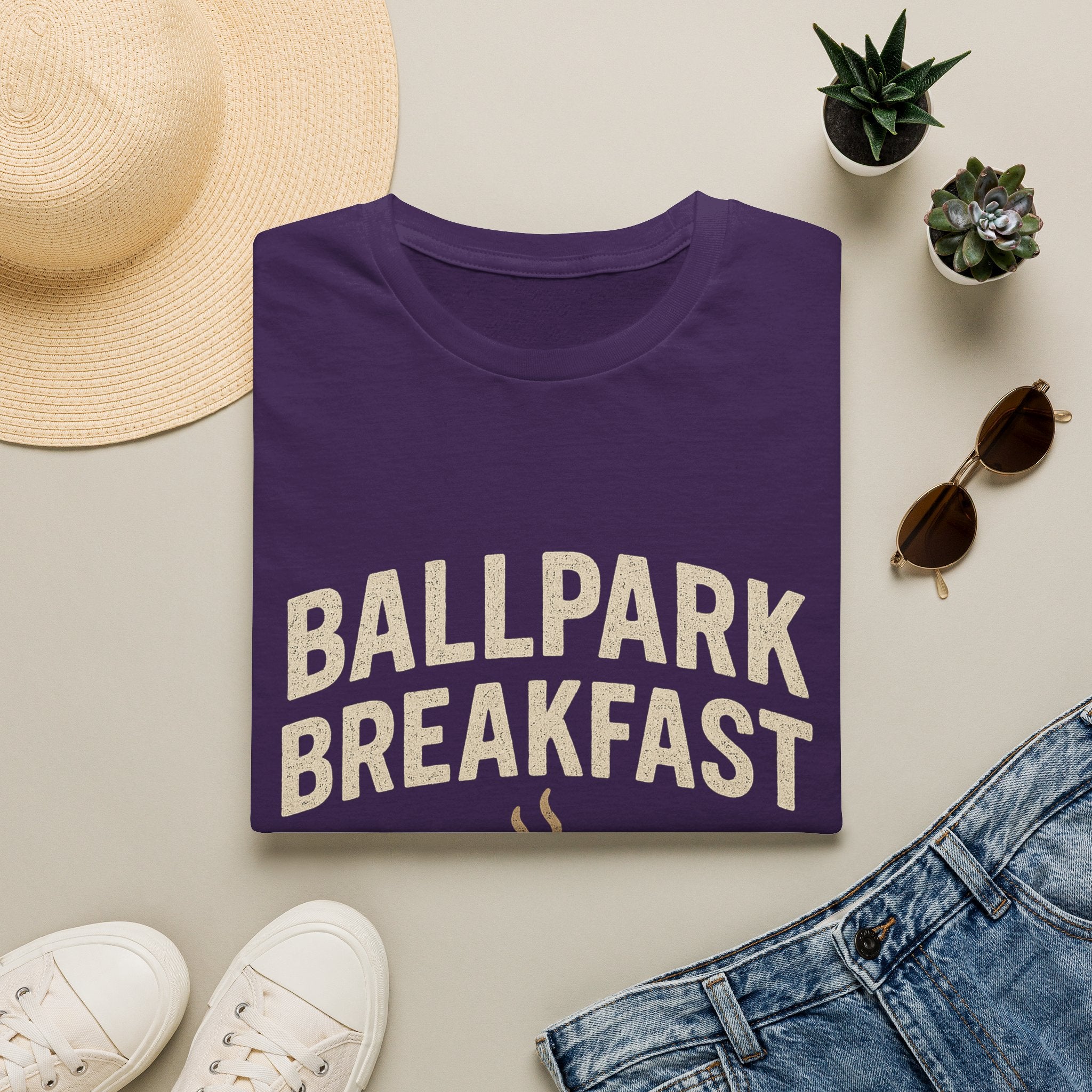 Ballpark Breakfast: Coffee & Dust T-Shirt