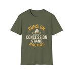Runs On Concession Stand Nachos T-Shirt