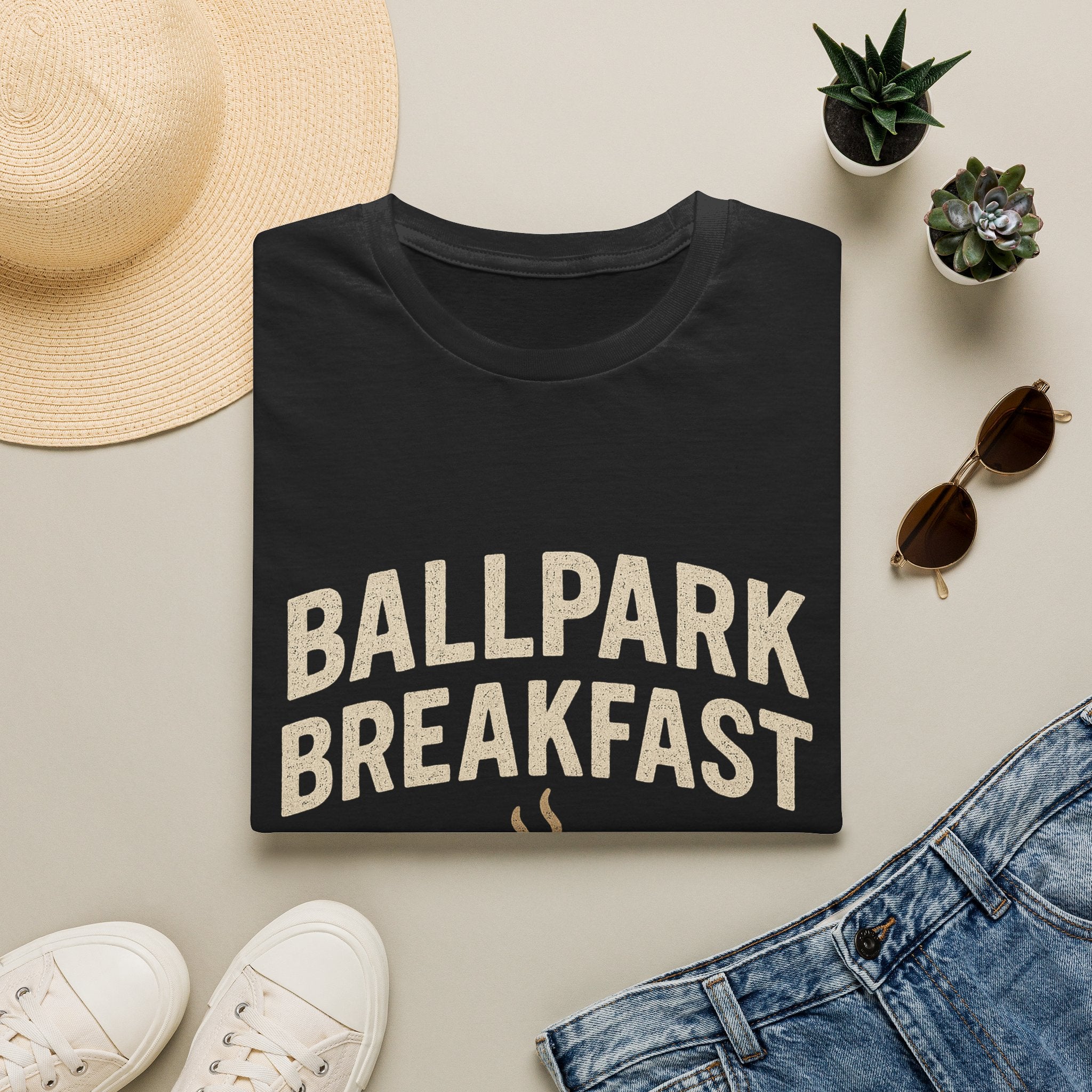 Ballpark Breakfast: Coffee & Dust T-Shirt