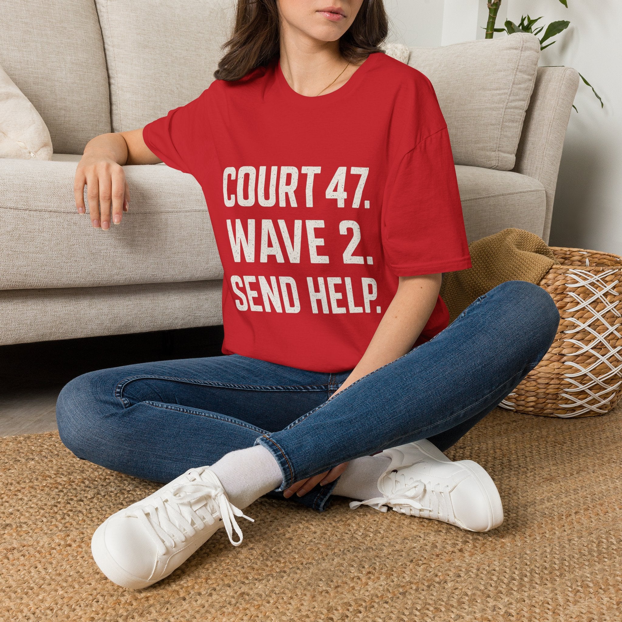 Court 47. Wave 2. Send Help T-Shirt