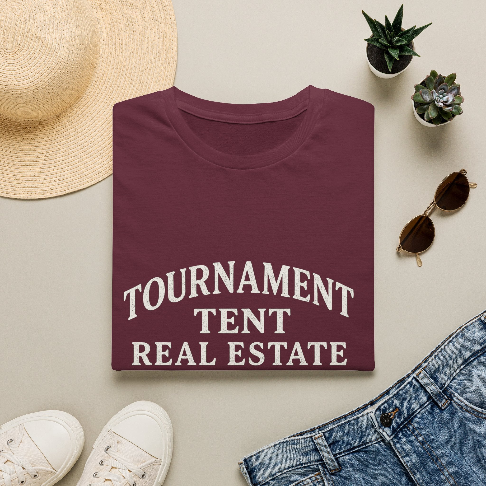Tournament Tent Real Estate Mogul T-Shirt