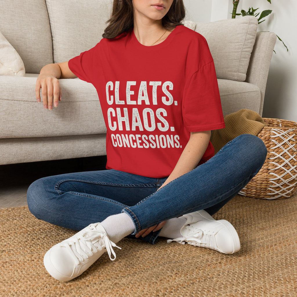 Cleats. Chaos. Concessions T-Shirt