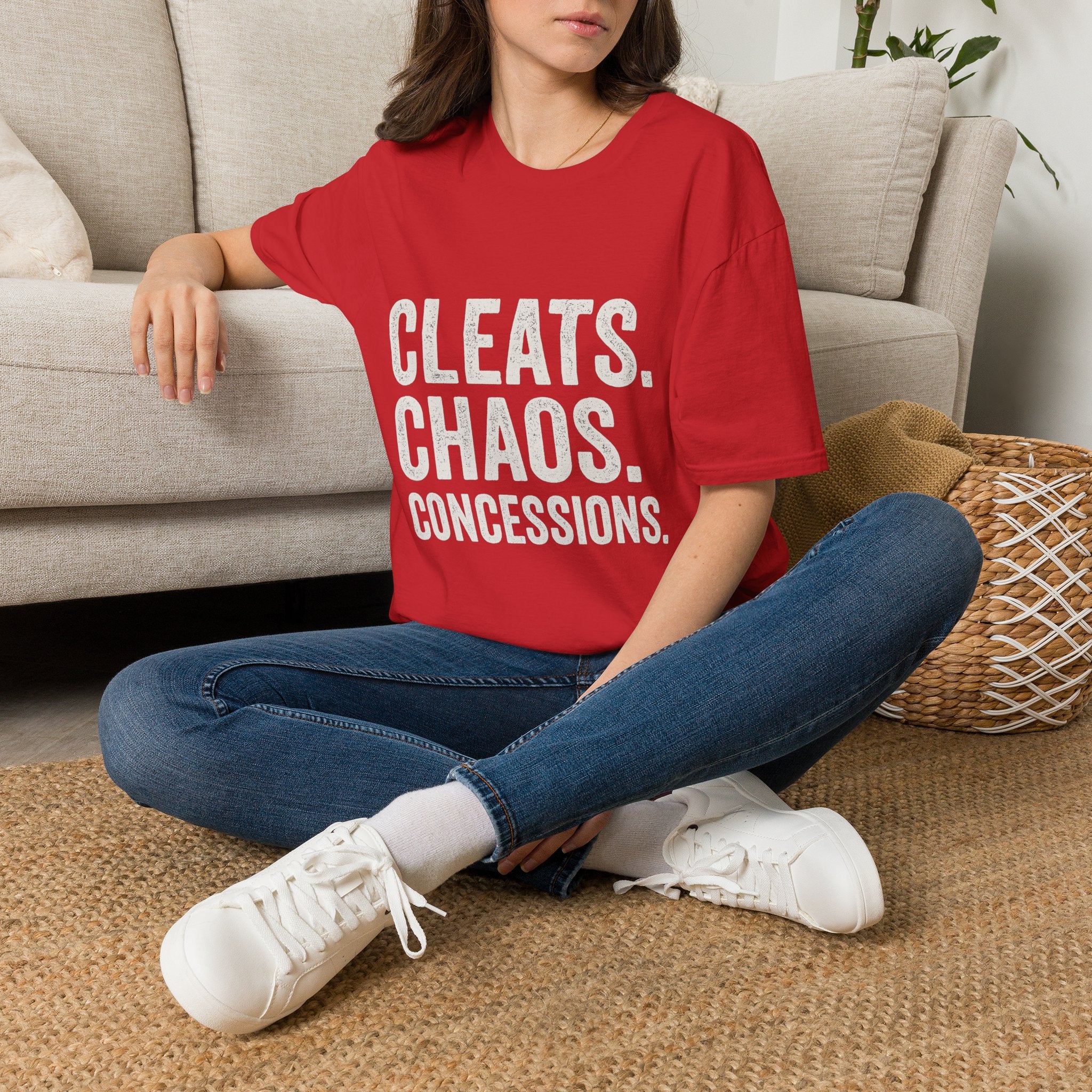 Cleats. Chaos. Concessions T-Shirt