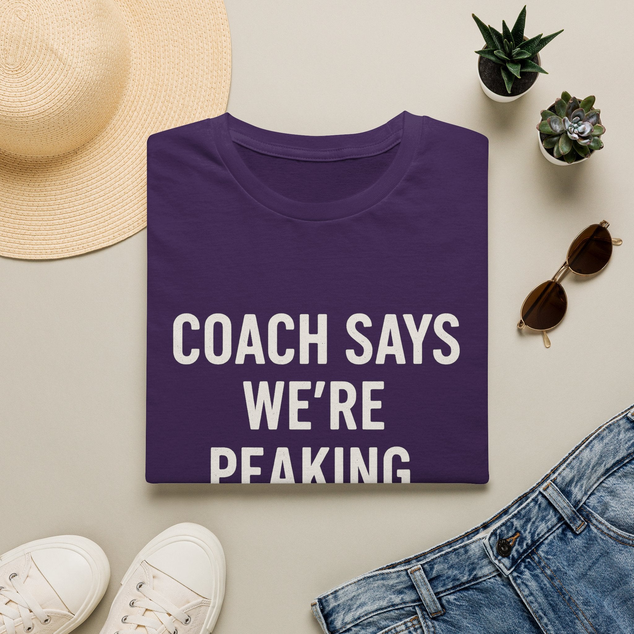 Coach Says We're Peaking At Nationals T-Shirt