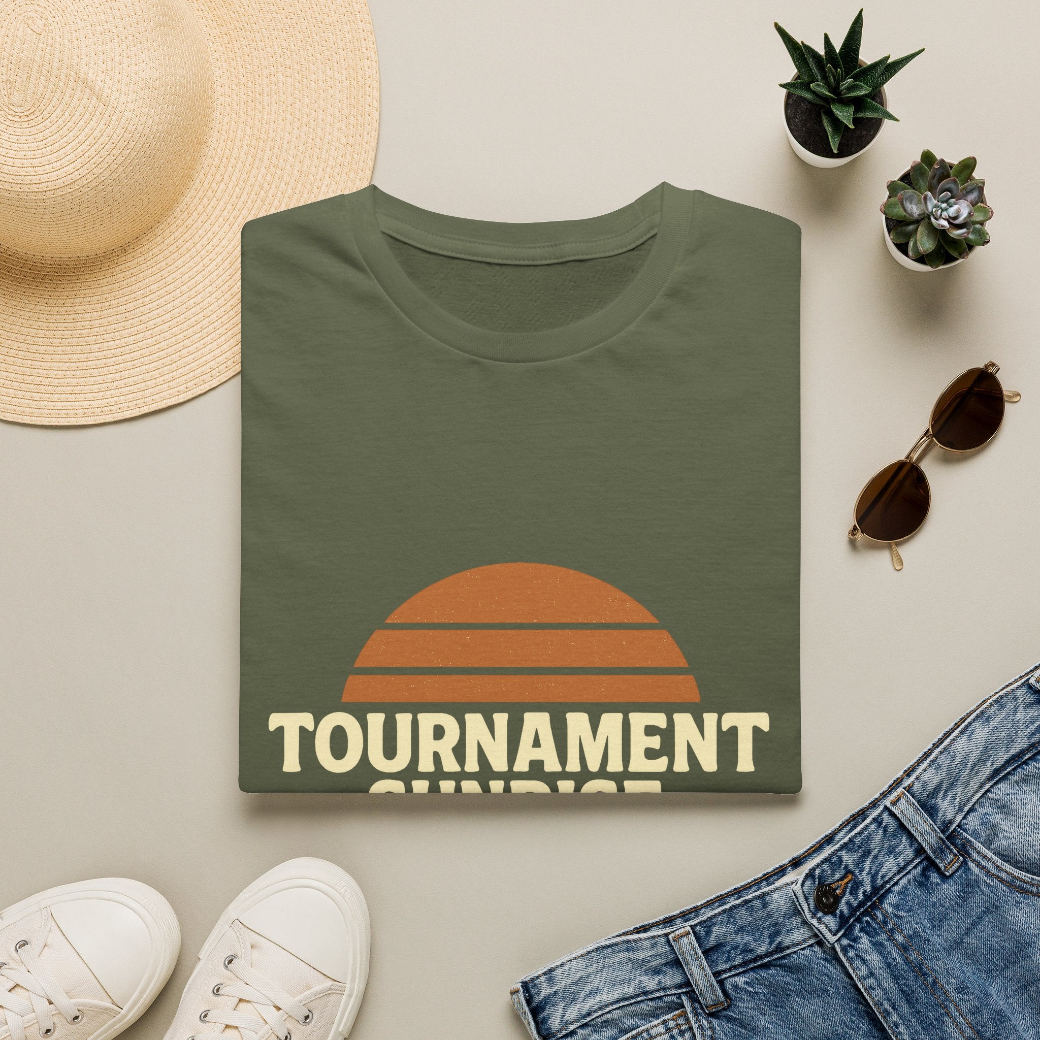 Tournament Sunrise, Hotel Sunset T-Shirt