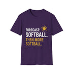 Forecast: Softball. Then More Softball T-Shirt