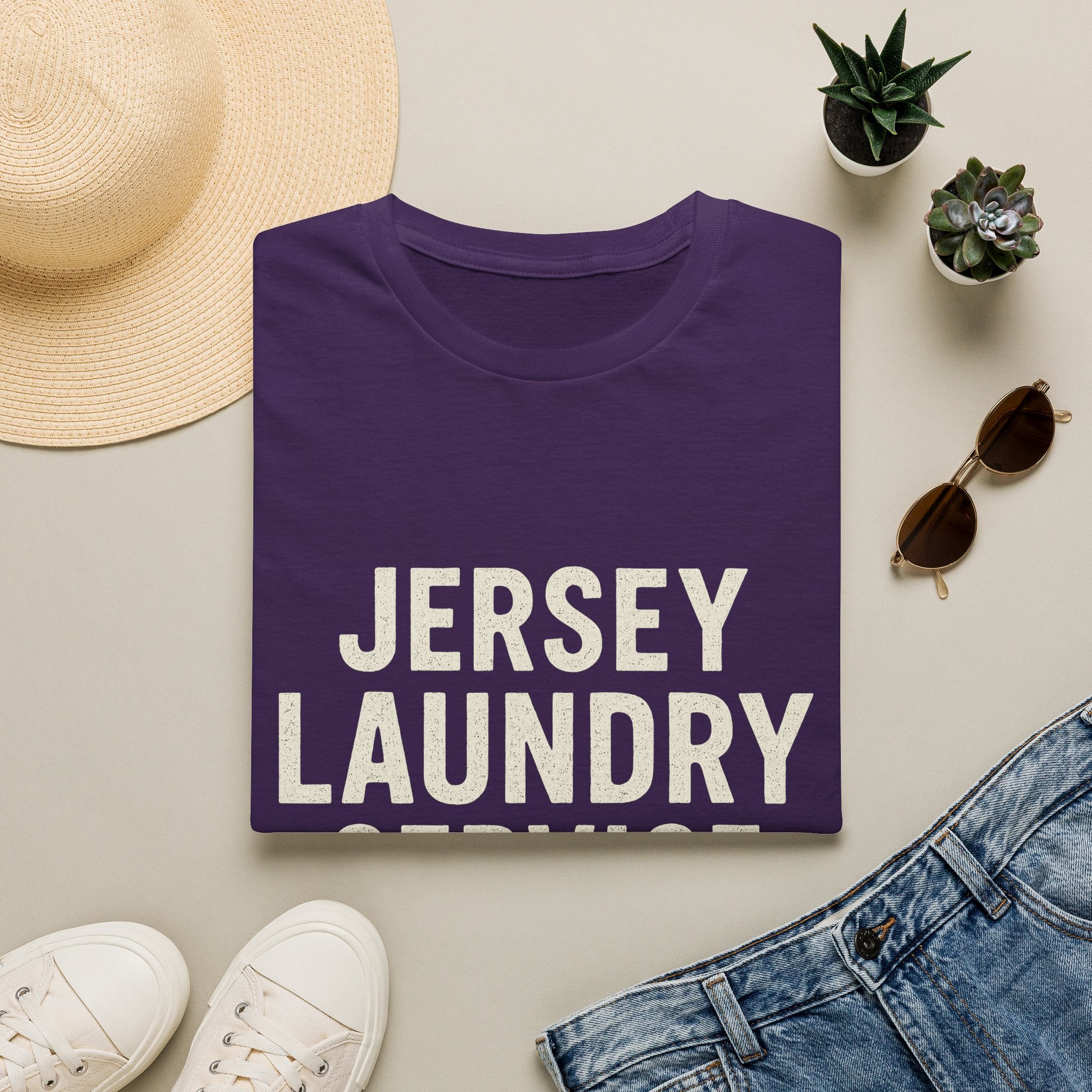 Jersey Laundry Service: 24hr Turnaround T-Shirt