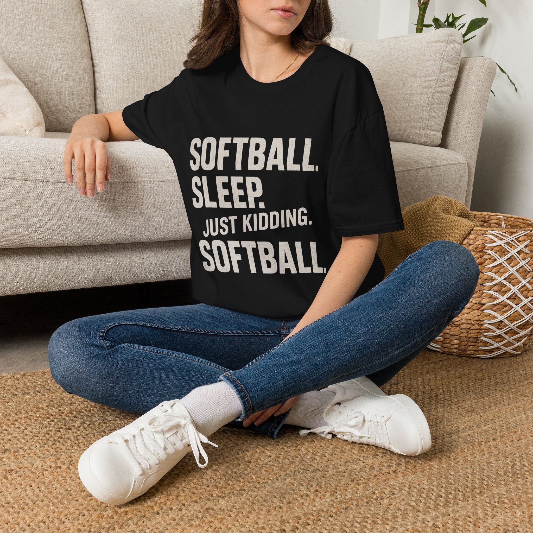 Eat Sleep Softball T-Shirt