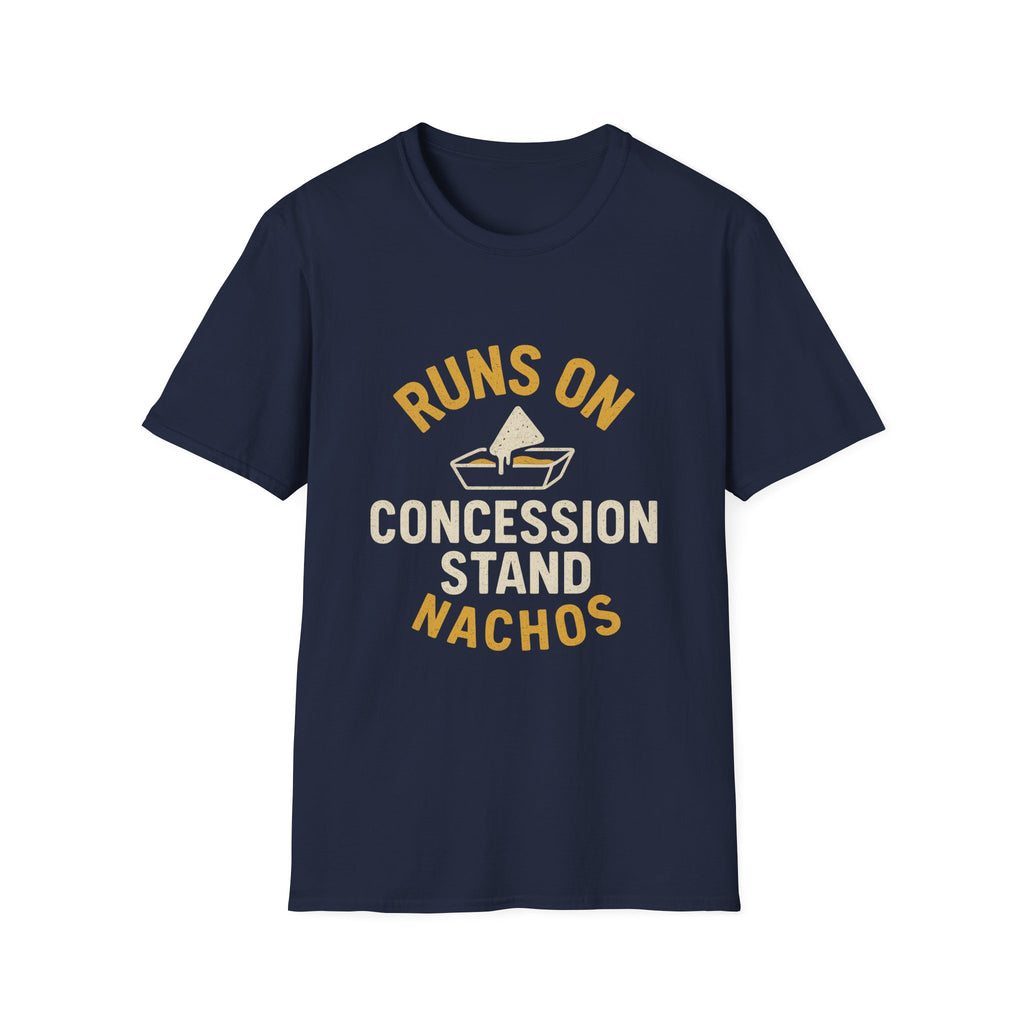Runs On Concession Stand Nachos T-Shirt