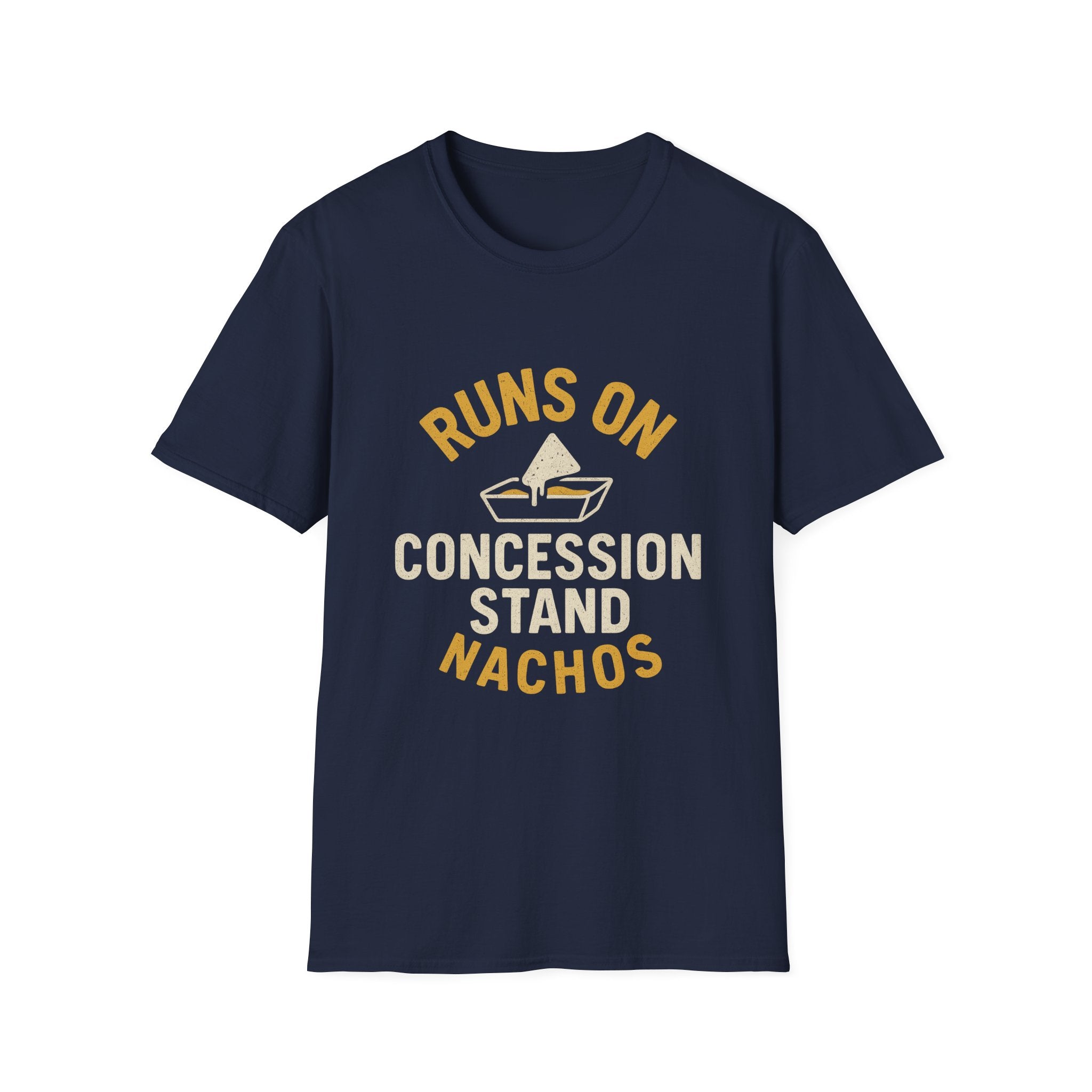 Runs On Concession Stand Nachos T-Shirt