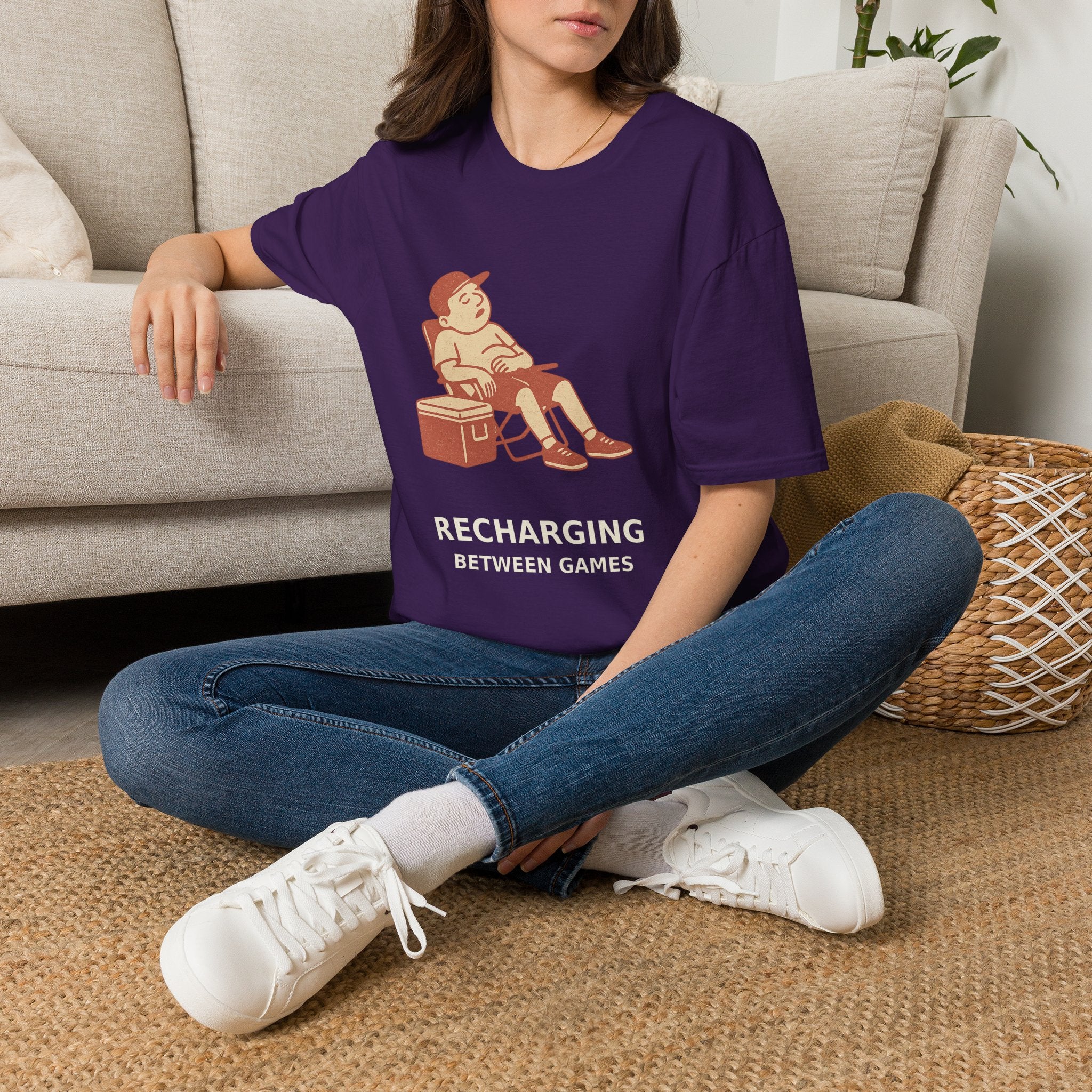 Recharging Between Games T-Shirt