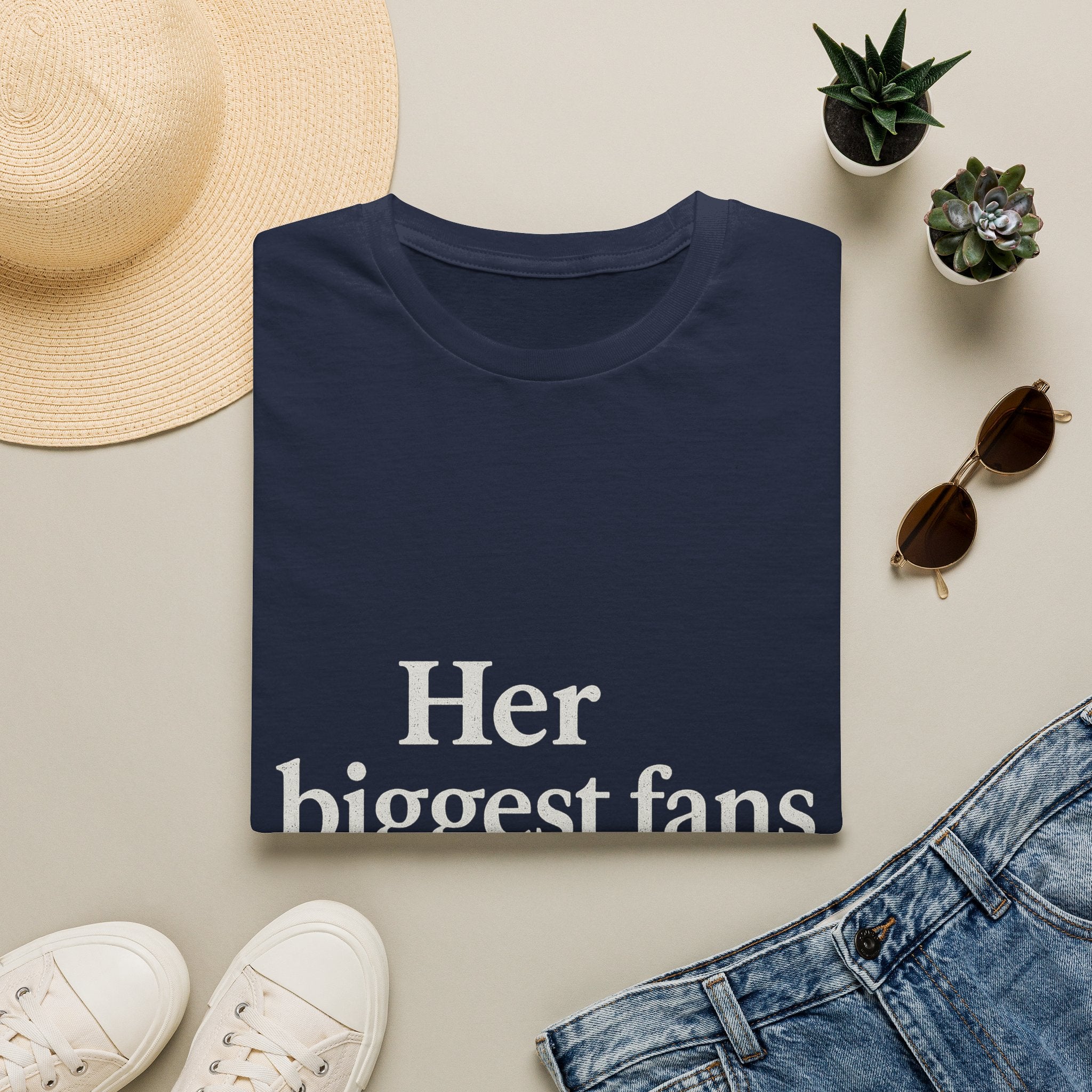 Her Biggest Fans Travel T-Shirt