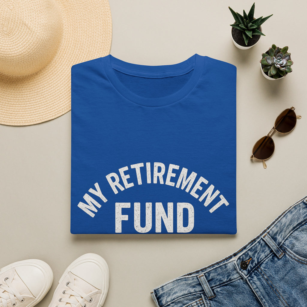 My Retirement Fund Plays Shortstop T-Shirt