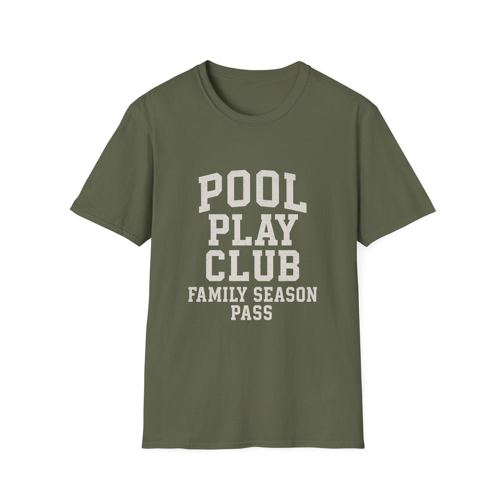 Pool Play Club: Family Season Pass T-Shirt