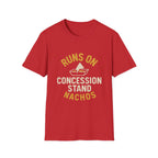 Runs On Concession Stand Nachos T-Shirt