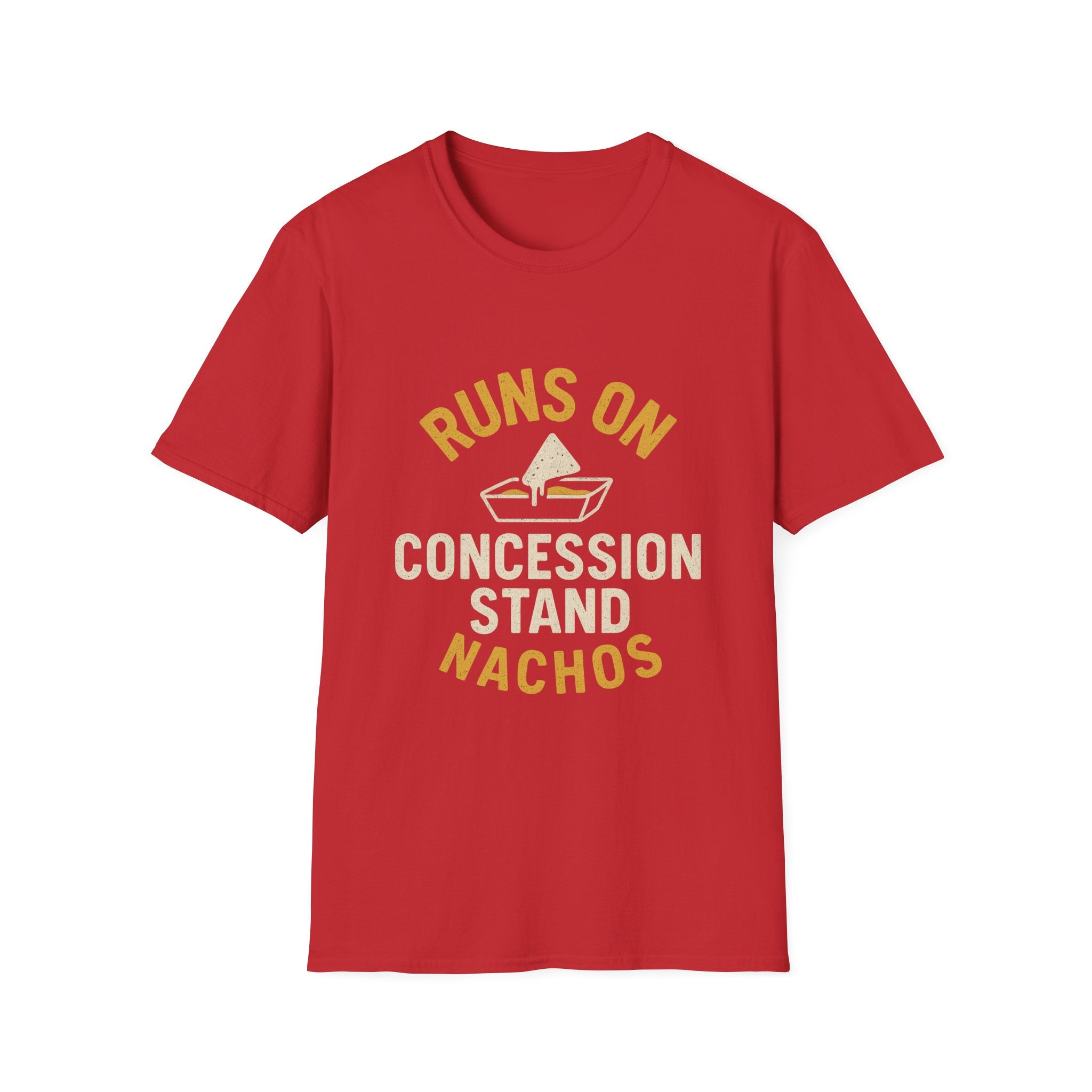 Runs On Concession Stand Nachos T-Shirt