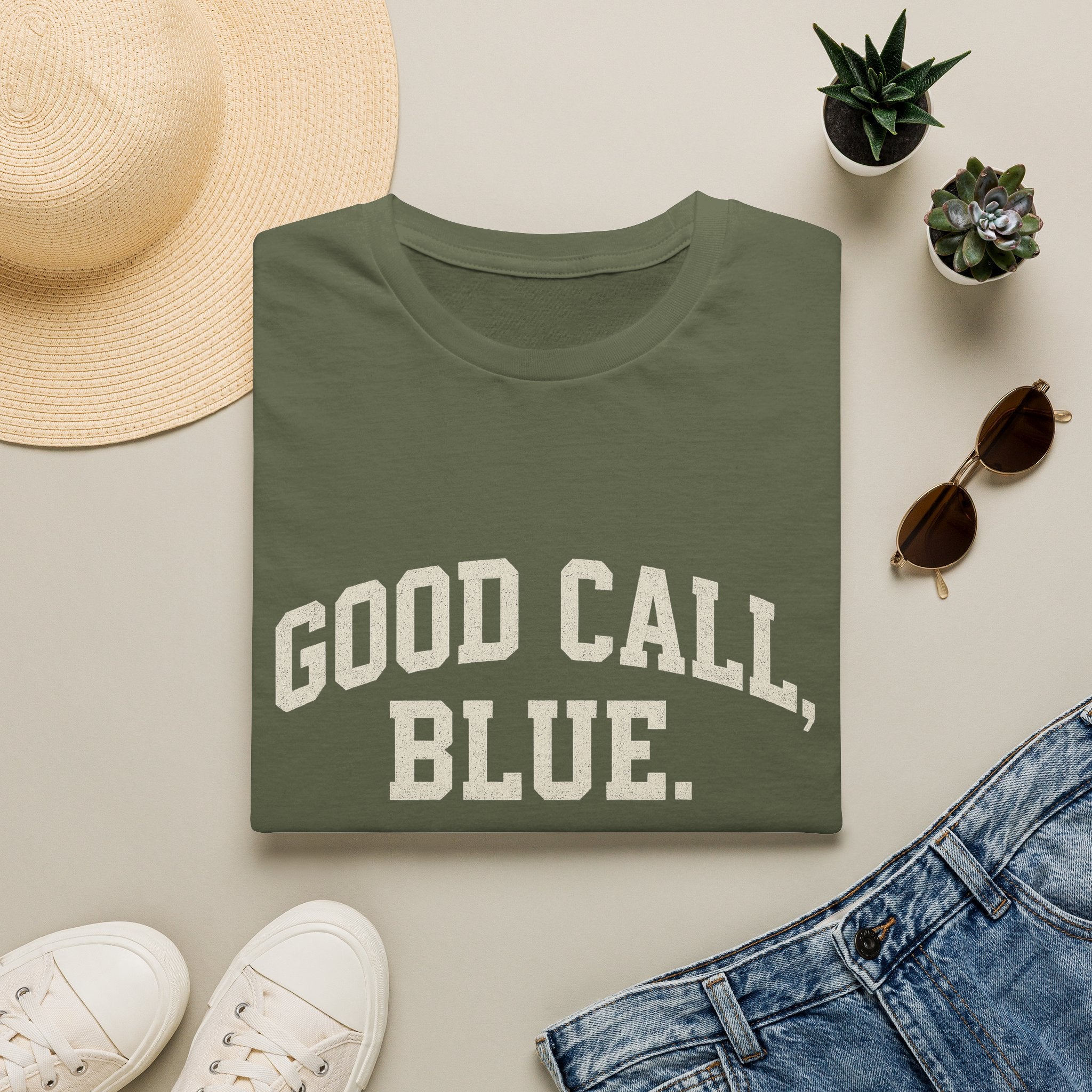 Good Call, Blue T-Shirt
