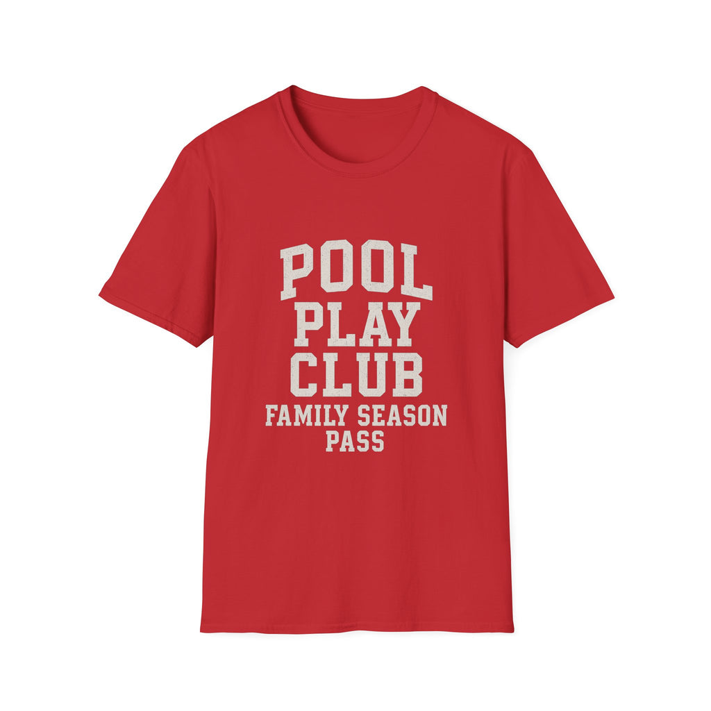 Pool Play Club: Family Season Pass T-Shirt