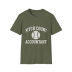 Pitch Count Accountant T-Shirt