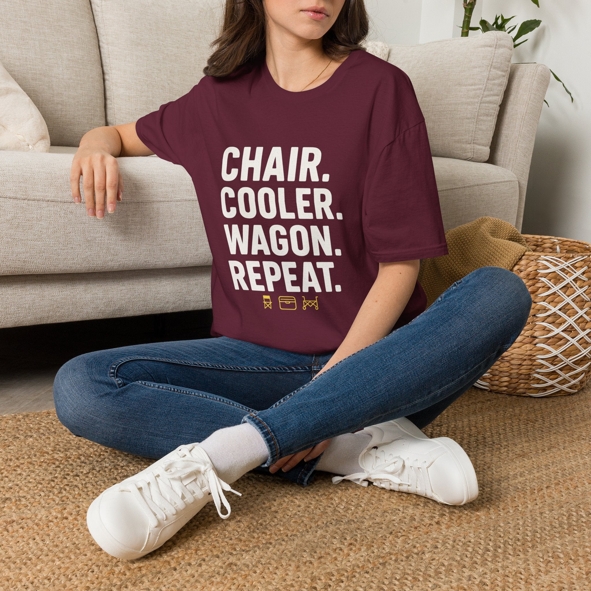 Chair. Cooler. Wagon. Repeat T-Shirt