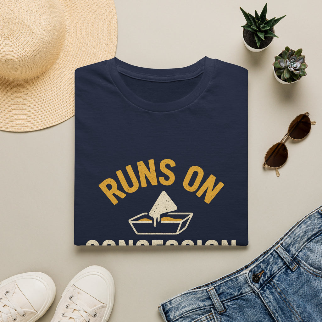 Runs On Concession Stand Nachos T-Shirt