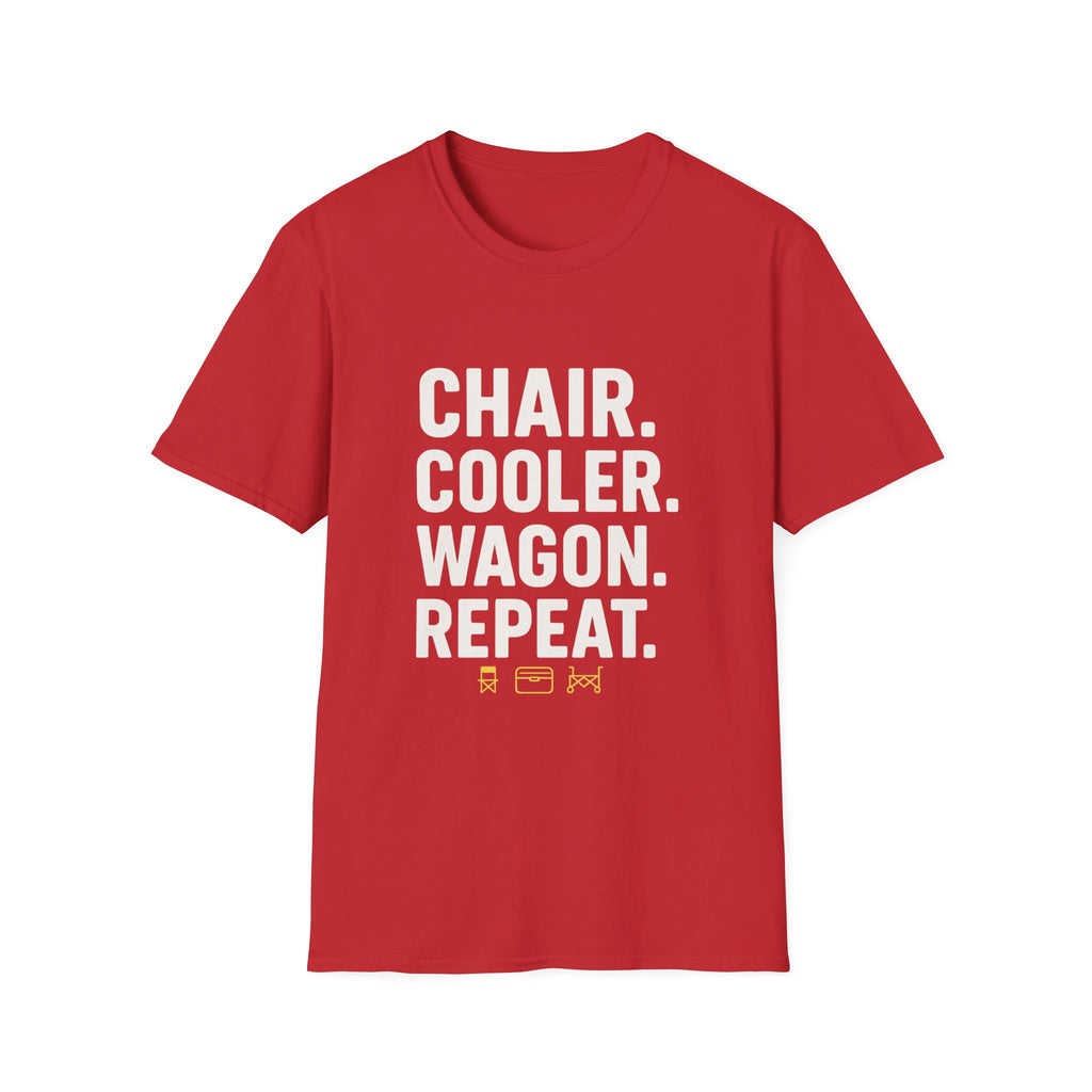 Chair. Cooler. Wagon. Repeat T-Shirt
