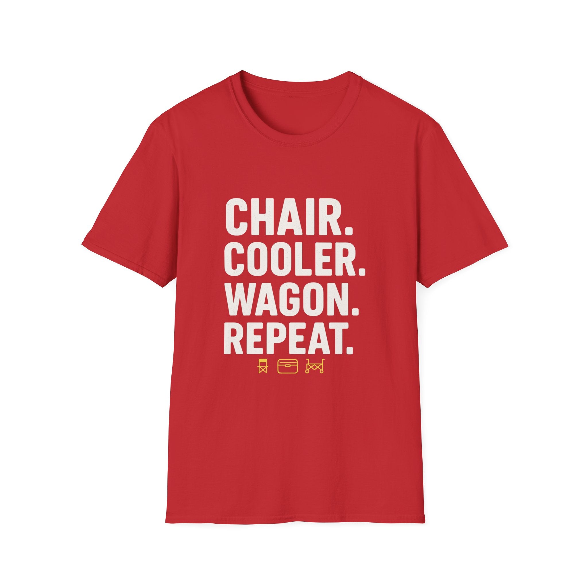Chair. Cooler. Wagon. Repeat T-Shirt