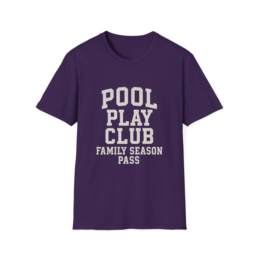 Pool Play Club: Family Season Pass T-Shirt