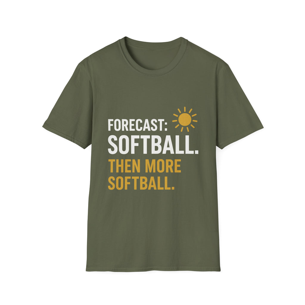 Forecast: Softball. Then More Softball T-Shirt