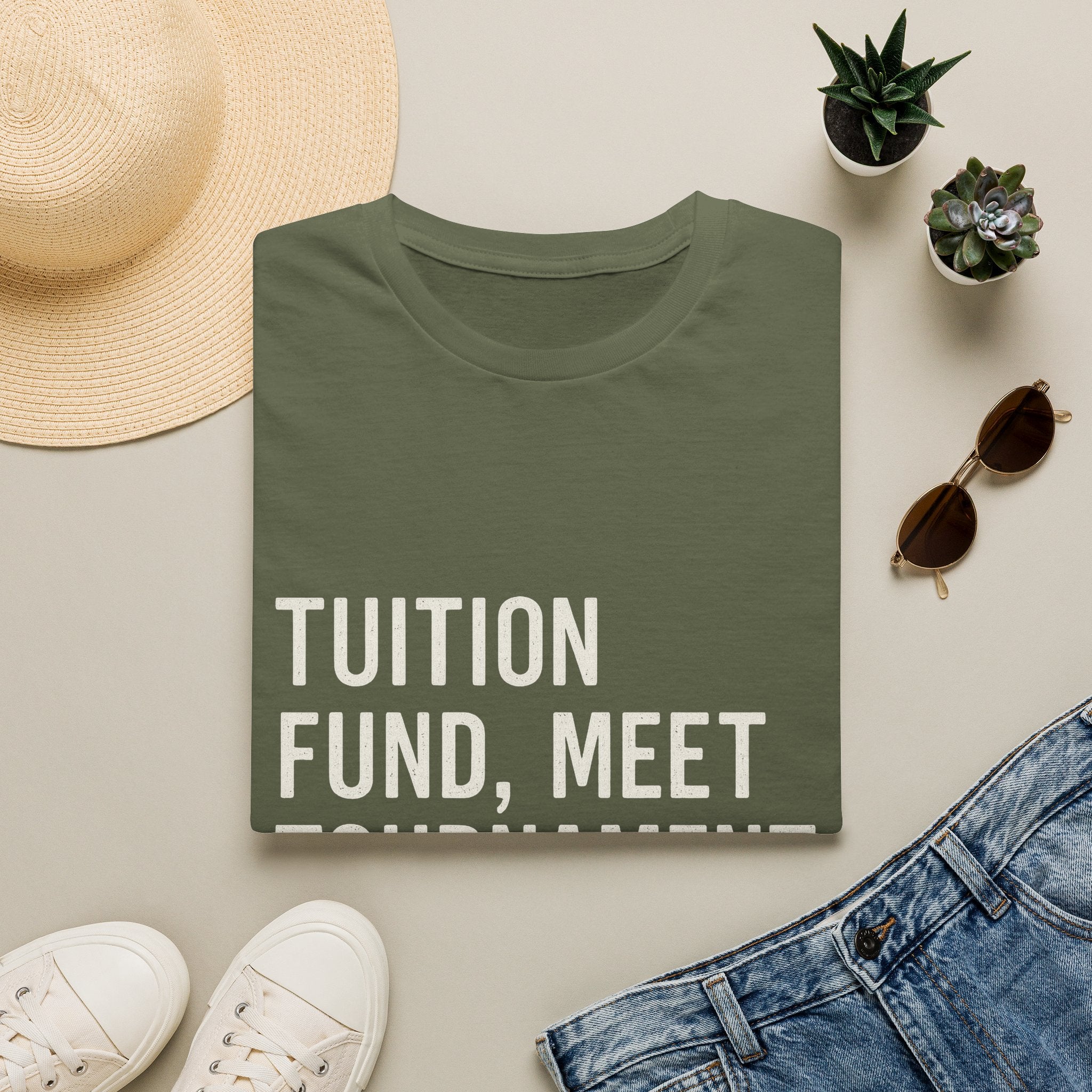 Tuition Fund, Meet Tournament Fees T-Shirt