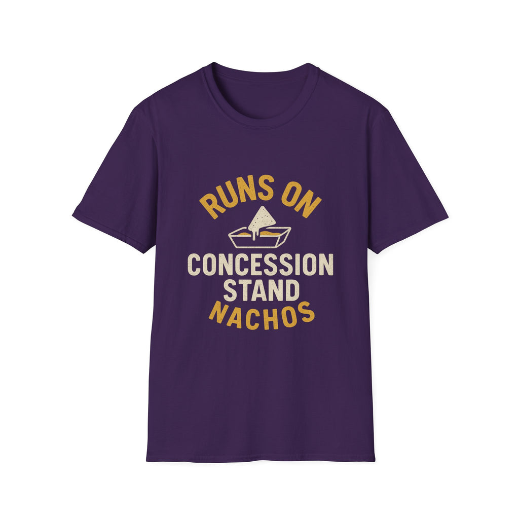 Runs On Concession Stand Nachos T-Shirt
